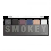 Paleta de sombras Smokey